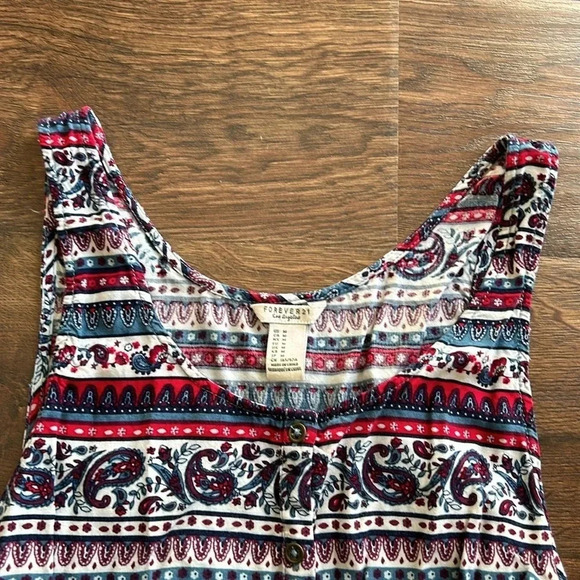 Bohemian Tank Top in Paisley Print | Paisley | Bohemian | Bohemian | Boho - Picture 2 of 6